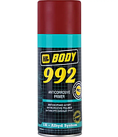 Грунт антикоррозийный Spray 992 коричневый 400 мл, HB Body