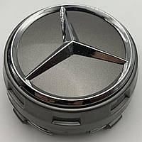 Ковпачок на литі диски Mercedes AMG 0004000900 75 мм 70 мм 14 мм графіт