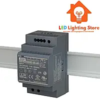 Блок живлення на DIN рейку Mean Well, HDR-60-48, 48V, 60W, 1.25А, IP20