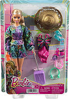 Barbie Holiday Fun Doll Кукла Барби Blonde Highlighted Hair HGM54