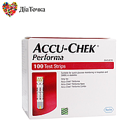 Тест-полоски Акку-Чек Перформа (Accu-Chek Performa) 100 шт.