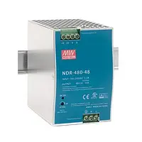 Блок питания на DIN рейку Mean Well, NDR-480-48, 48V, 480W, 10А, IP20