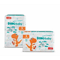 Підгузки дитячі Dino Baby 5 / 11-25 кг/ 36 шт.