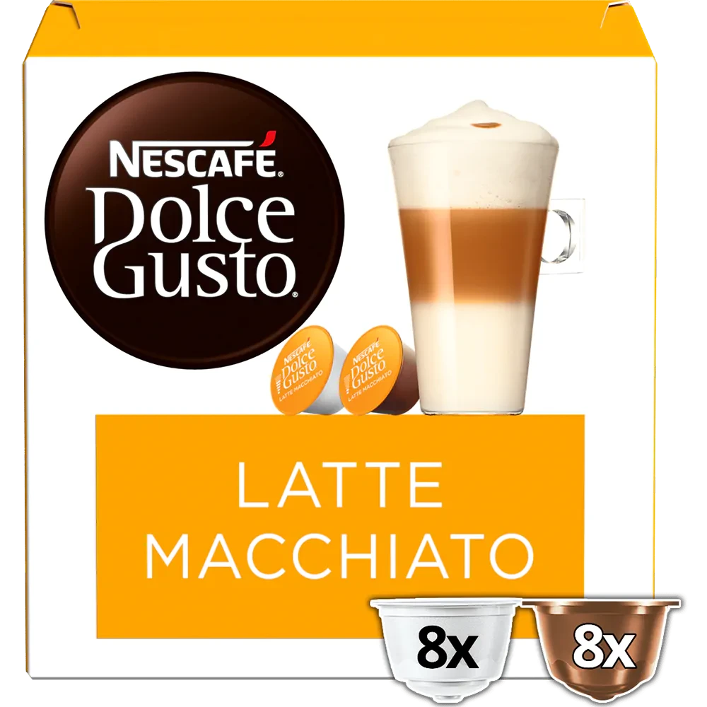 Кава в капсулах Dolce Gusto Latte Macchiato - Дольче Густо Латте Макіато