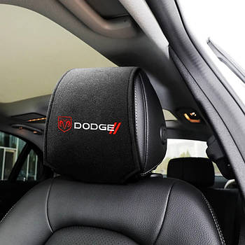 Чохол на підголовник з логотип Dodge  2шт