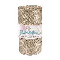 Трикотажний шнур PP Macrame Medium, колір Карамель