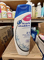 HEAD & SHOULDERS 2IN1 ШАМПУНЬ-КОНДИЦИОНЕР CLASSIC CLEAN