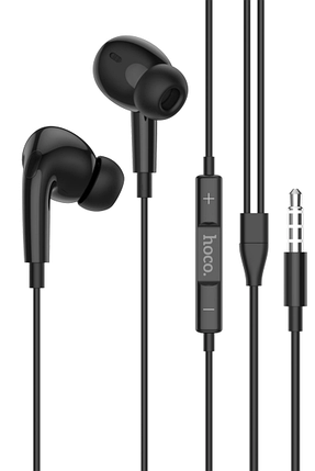 Навушники Hoco M101 Pro 1.2 m (AUX-роз'єм) чорний, фото 1