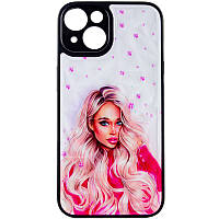 Чехол на Apple iPhone 14 / для айфон 14 ТПУ оригинальный Prisma Ladies Pink