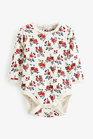 Гарний бодік для дівчинки довгий рукав р 80-86cm