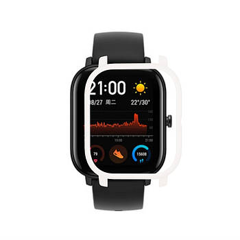 Захисний бампер для смарт годинника Amazfit GTS білий