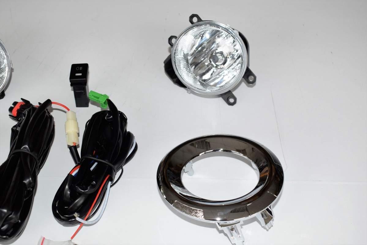 Протитуманні фари Toyota Land Cruiser Prado 150 2013- з хром кільцями, фото 1