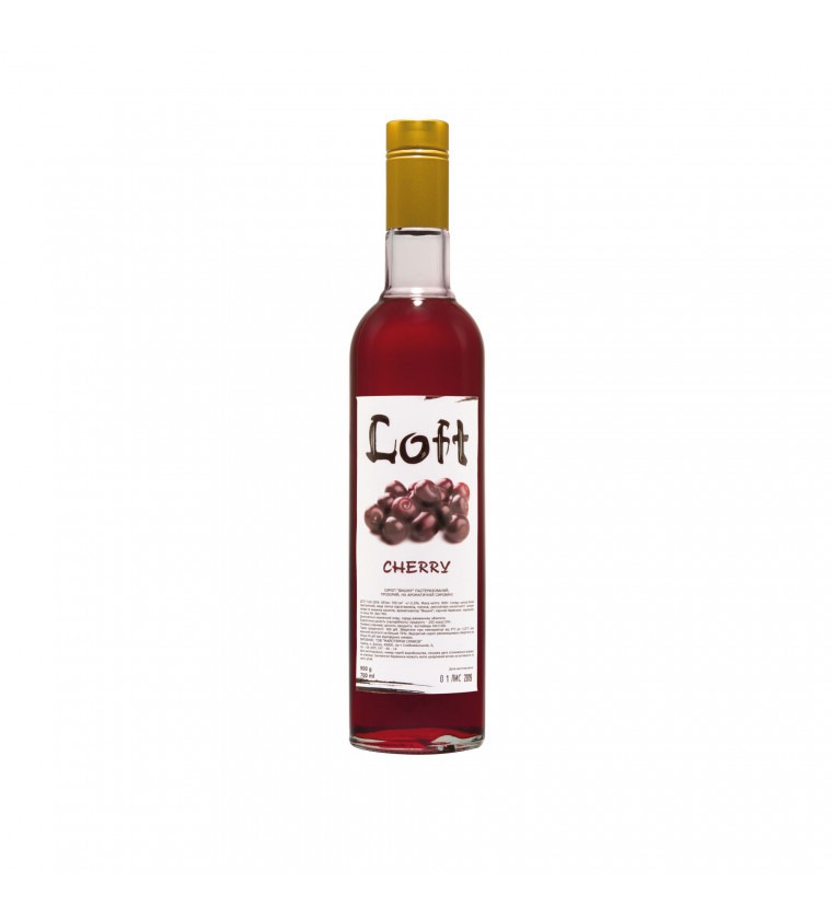 Сироп Вишня ТМ "Loft" 0,7л., фото 1