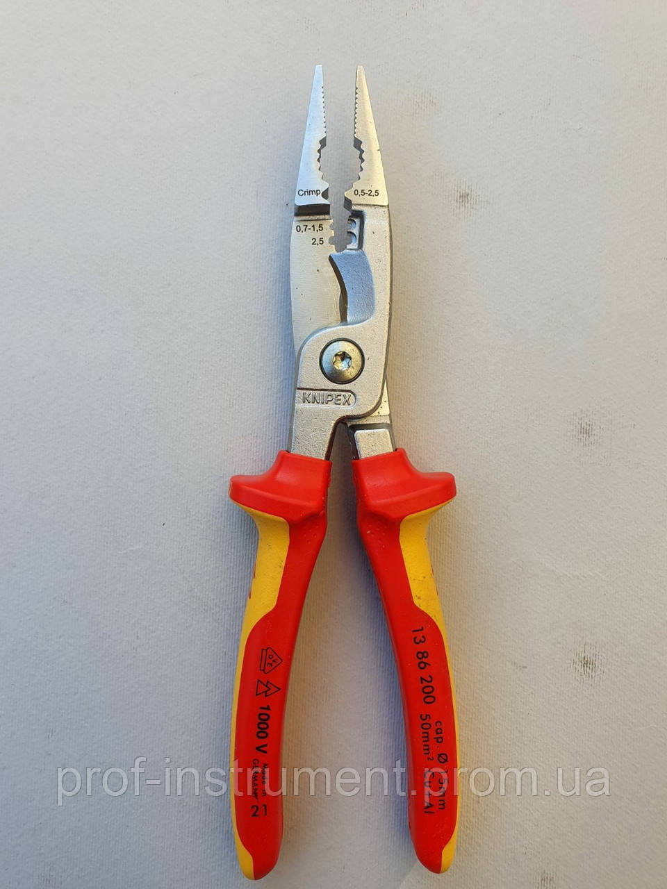 Купить Электромонтажные клещи Knipex 13 86 200., цена 1900 ₴ — Prom.ua ...