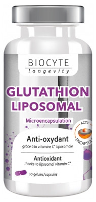 Харчова добавка антиоксидант Glutathion Liposomal, 30 шт