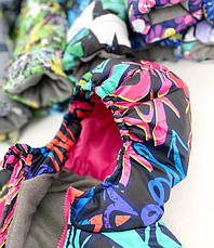 Дитячий демісезонний цільний комбінезон розмір 80-90 весняний осінній комбінезон на зріст 80 90, фото 2