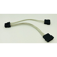 Переходник 8pin на 2x4 pin (Molex) для питания видеокарты PCI Express (луженная медь)