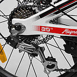 Дитячий спортивний велосипед 20'' CORSO «Speedline» MG-56818 (1) магнієва рама, Shimano Revoshift 7 швидкостей, зібраний на 75%, фото 9