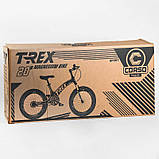 Дитячий спортивний велосипед 20 '' CORSO «T-REX» 70432 (1) магнієва рама, обладнання MicroShift, 7 швидкостей, зібраний на 75%, фото 2