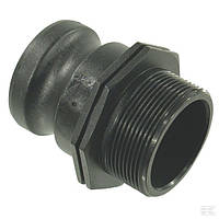 Швидкороз'ємне з'єднання тип F, 3" (тато з зовнішньою різьбою), 18109F
