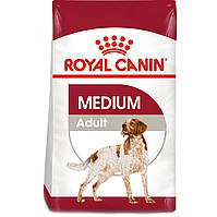 Сухой корм для взрослых собак средних пород Royal Canin Medium Adult старше 12 месяцев 4 кг (3182550708197)