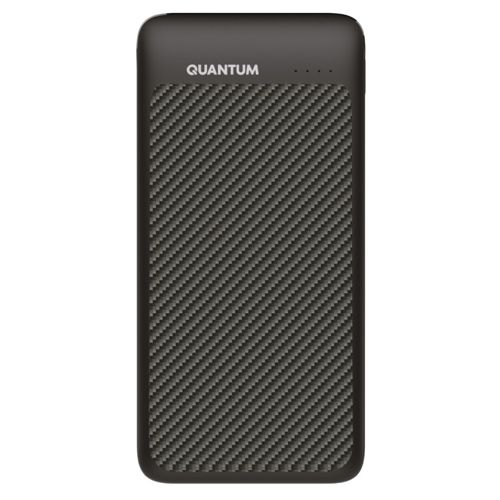 Універсальний мобільний акумулятор Power Bank Quick Charge Quantum QM-PB1020 black 20 000 mAh 3.7V (2-USB)