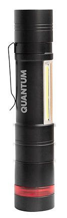 Ліхтар ручний Quantum QM-FL1033 Assistant-M 3W LED+COB з USB з функцією Power Bank, фото 1