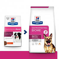 Сухой корм для собак Hill's PRESCRIPTION DIET Gastrointestinal Biome при расстройствах пищеварения с курицей