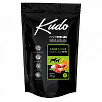 Сухой корм KUDO ADULT MEDI&MAXI LAMB & RICE для взрослых собак средних и крупных пород с ягненком и рисом 3 кг