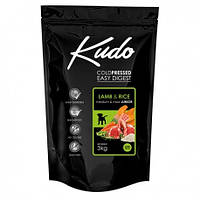 Сухой корм KUDO JUNIOR MEDI&MAXI LAMB & RICE для щенков средних и крупных пород с ягненком и рисом 3 кг