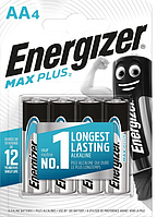 Батарейка Energizer MAX PLUS LR6 AA 4 шт. на блістері