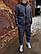 Спортивний костюм чоловічий BW 50777 | Костюм осінній з плащового матеріалу ЛЮКС якості, фото 4