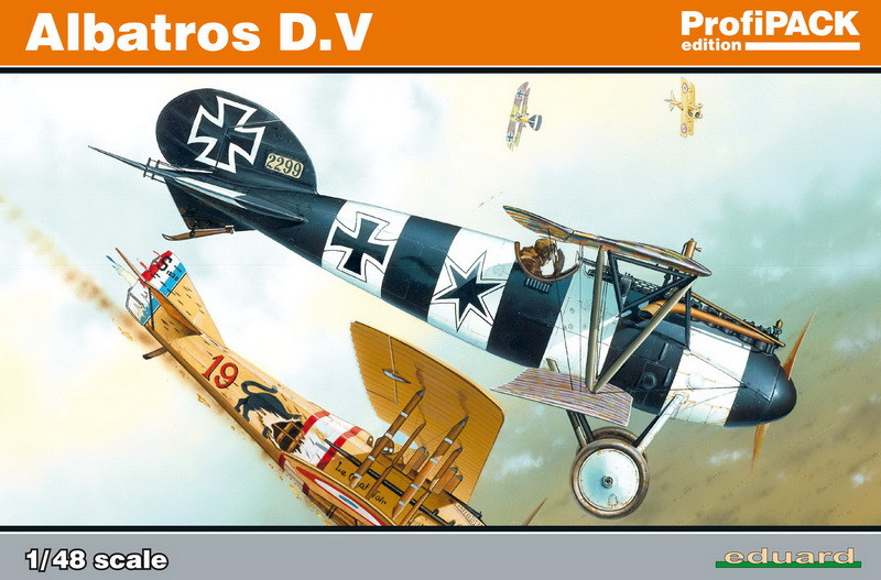 Пластикова модель 1/48 Eduard 8113 німецький винищувач Albatros D.V