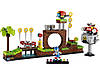 LEGO 21331 Ideas Їжачок Сонік конструктор ідеї - Зона із зеленим пагорбом Sonic the Hedgehog™ – Green Hill Zone, фото 3