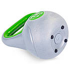 Гиря пластикова Zelart TA-5734-16 вага 16кг салатовий, фото 3