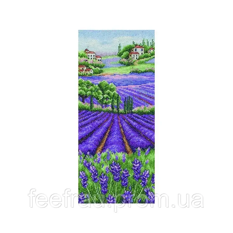 Provence Lavender Scape/Лавандове поле Набір для вишивкі хрестом Anchor