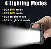 Світлодіодний LED ліхтар COB Rechargeable Keychain брелок з карабіном, відкривалка, фото 3