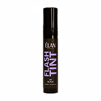 ELAN Оклюзивна система фарбування брів та вій «FLASH TINT» 08 black (насичений чорний), 10 мл