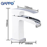 Gappo Jacob G1007-30 — Змішувач для умивальника, фото 3
