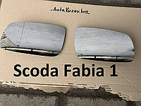 Зеркало Skoda fabia 1 с подогревом фабия 2 вкладыш