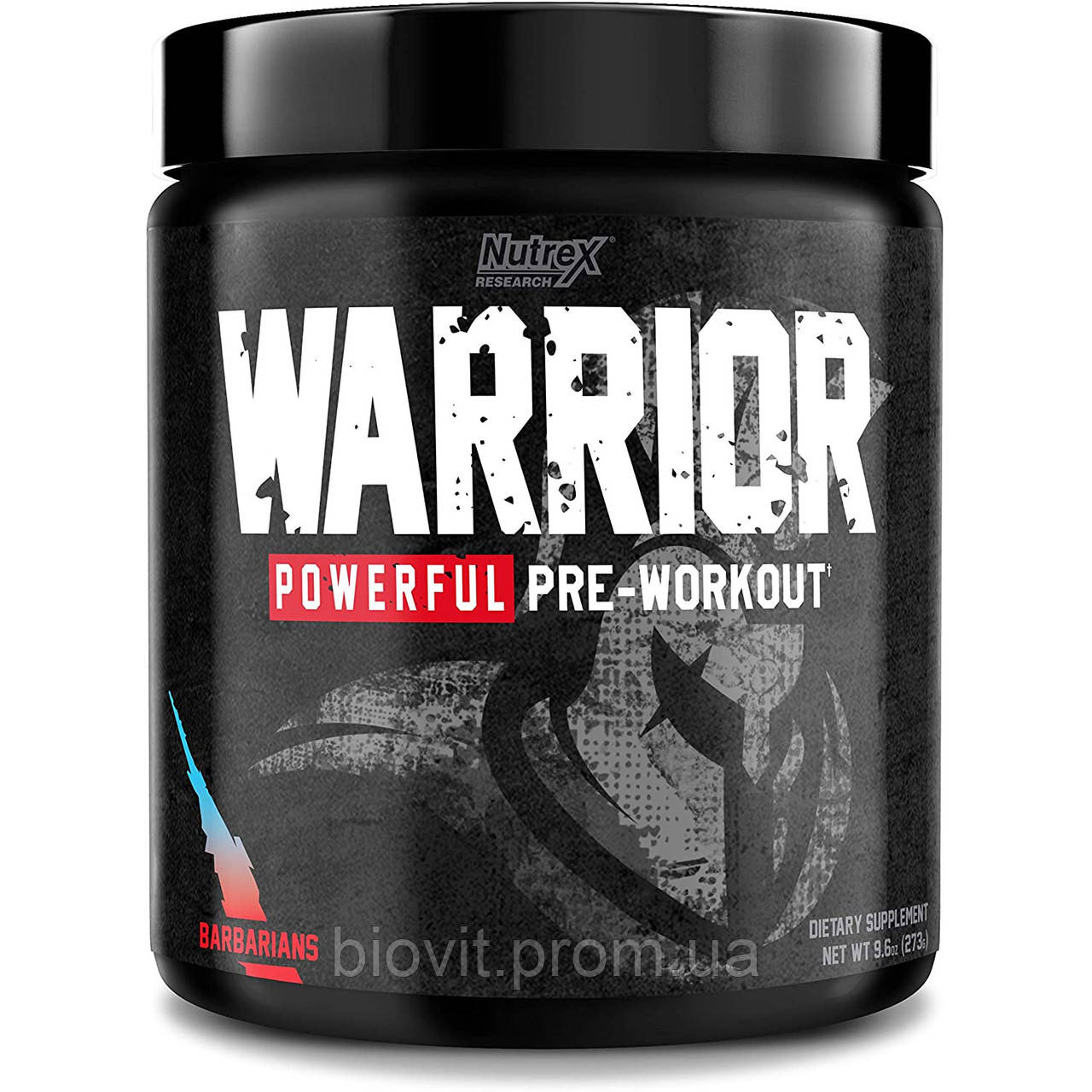 Предтренировочный комплекс (Warrior Pre-Workout) 261 г со вкусом фруктового пунша - фото 2 - id-p1486007712