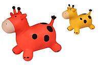 Прыгун олень BT-RJ-0063 детский, резиновый, надувной, игрушка для детей, ослик, лошадка, жираф, спорт, игры