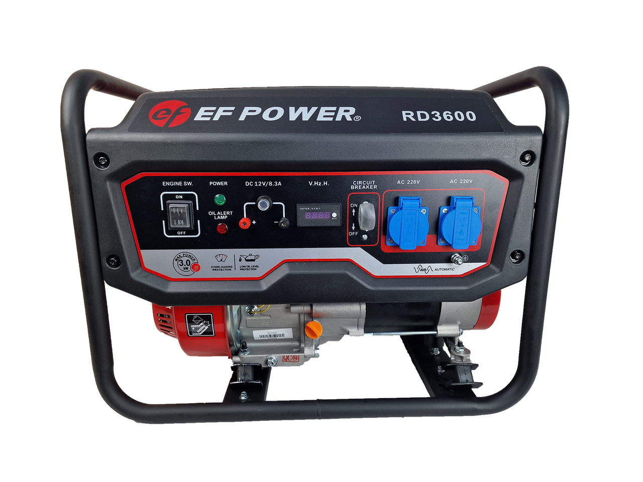 Бензиновый генератор 3 квт EF POWER RD3600 - фото 1 - id-p1773747708