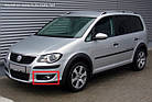 Решітка бампера Фольксваген Туран - Volkswagen Touran 2007-2010 (комплект), фото 5