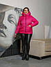 Демісезонна жіноча куртка стильна розміри 48-58, фото 3