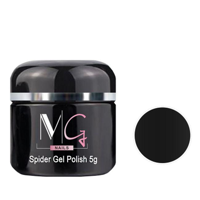 Гель-павутинка для нігтів MG Nail Spider Gel 4 Black 5 г - фото 1 - id-p1777297007