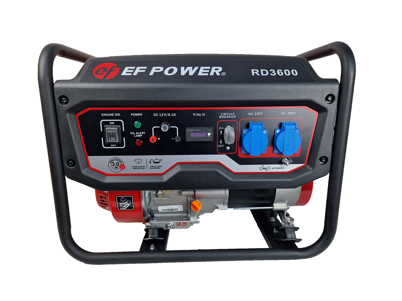 Бензиновий генератор 3 квт EF POWER RD3600
