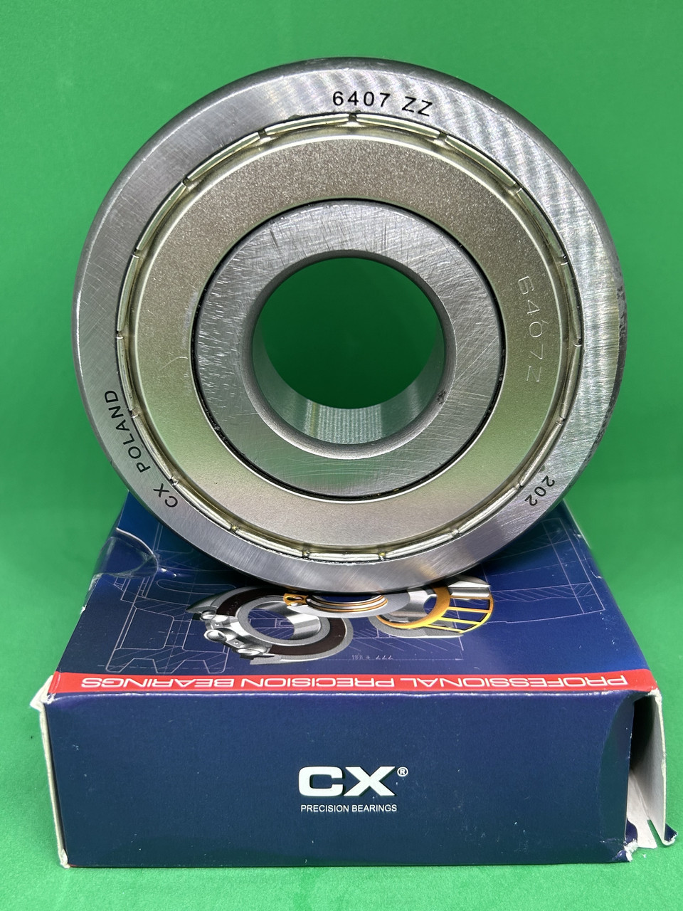 Підшипник 6407 ZZ, 80407 (35*100*25) CX POLAND ORIGINAL!!!