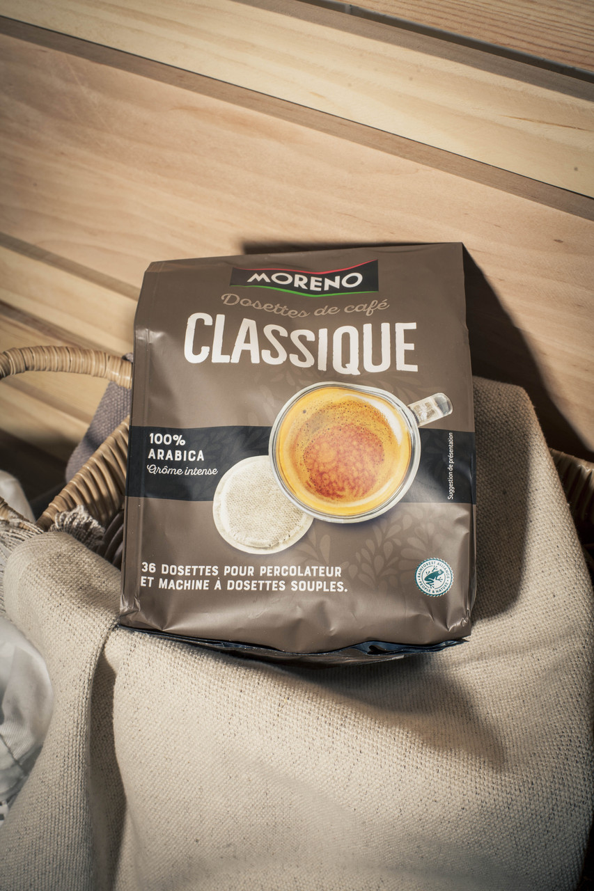 Кава "Moreno Classique" в чалдах 36 шт. Францiя