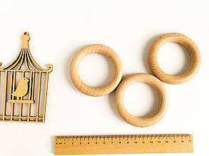 Кільце дерев'яне (букове) 70мм